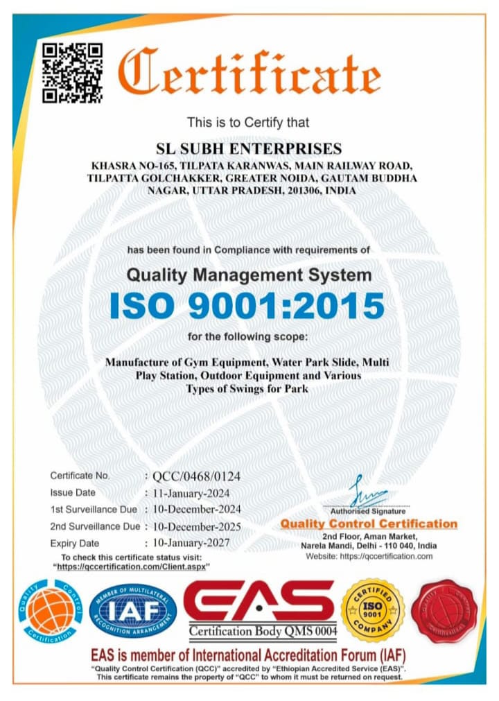 ISO Certificate